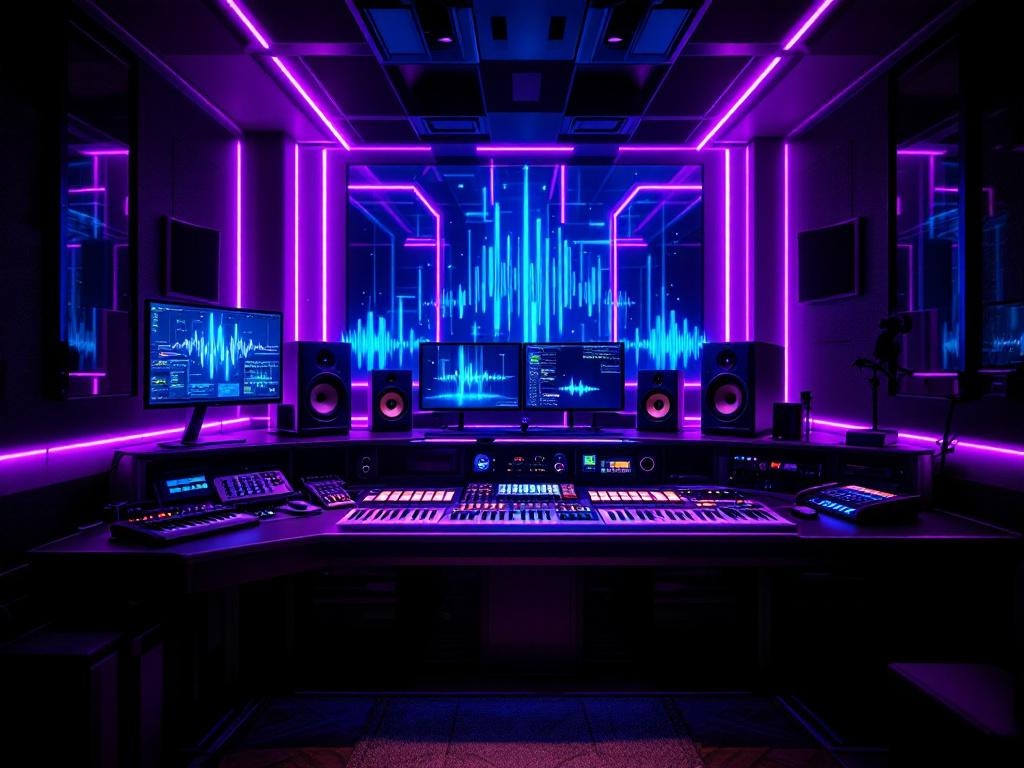 Professional Music Production Studio