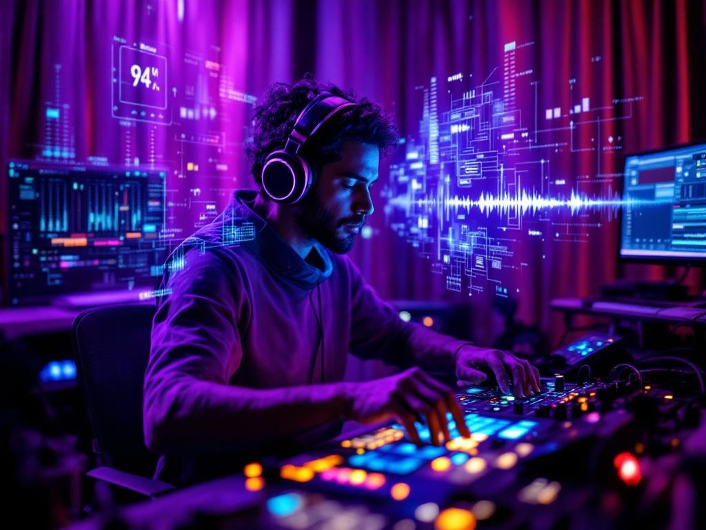 AI Music Production Technology