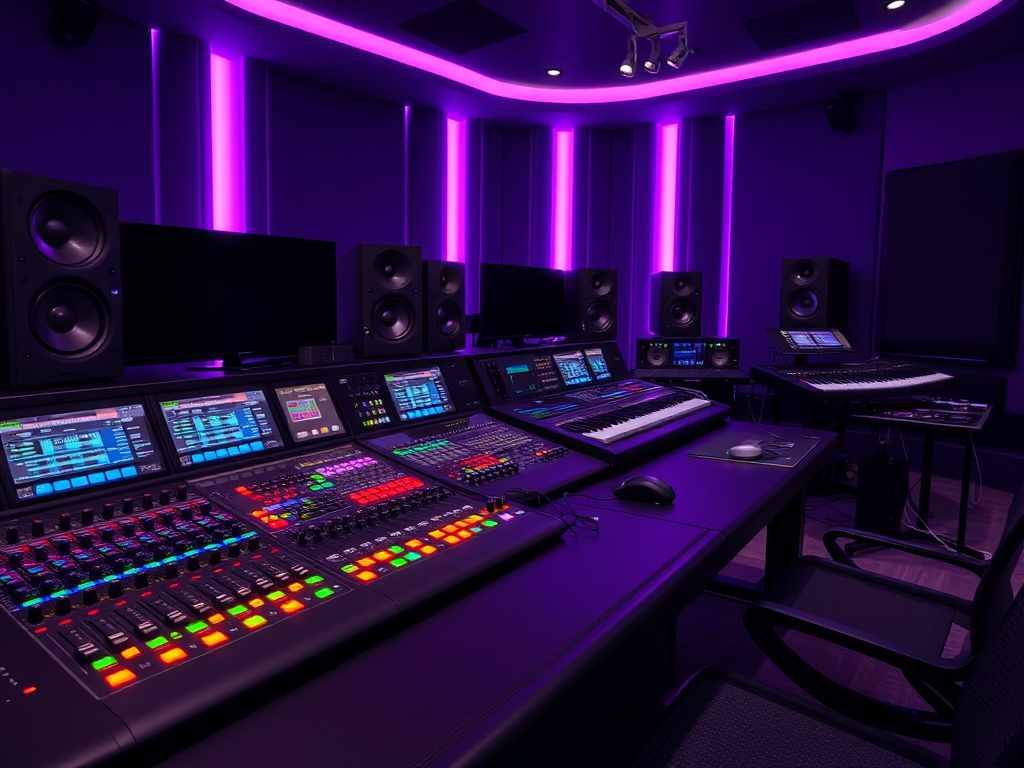 Professional Mixing Console